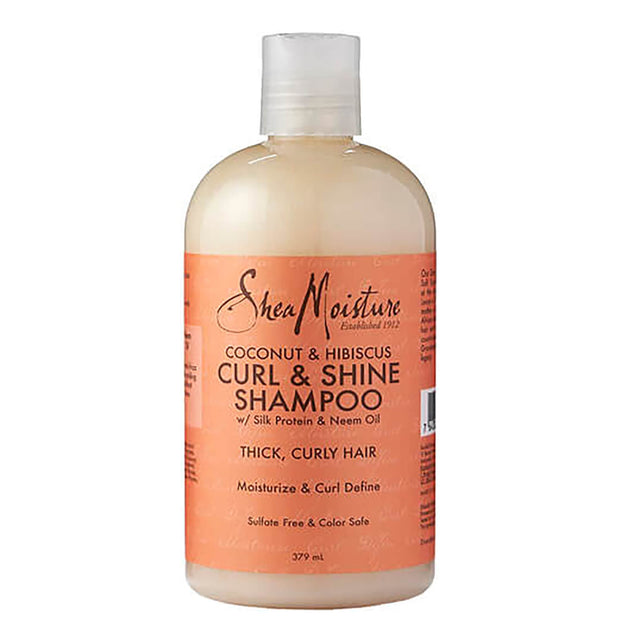 Shea Moisture Coconut and Hibiscus Curl and Shine Shampoo, 379 ml